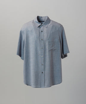 Triacetate Prime-Over Short Sleeve Shirt