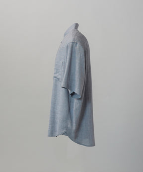 Triacetate Prime-Over Short Sleeve Shirt