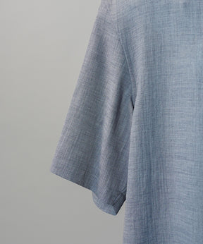 Triacetate Prime-Over Short Sleeve Shirt