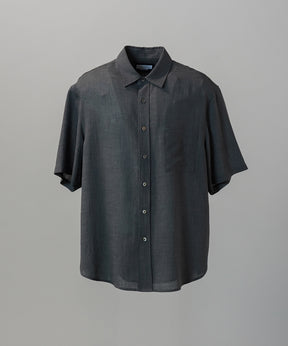 Triacetate Prime-Over Short Sleeve Shirt