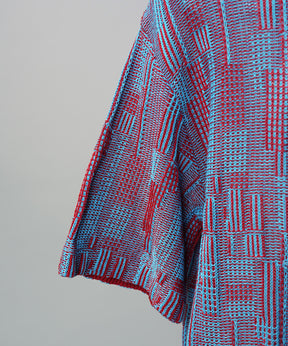 Cotton Bulky Acrylic Blend Prime-Over Gradation Dyeing Knit