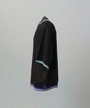 Cotton Bulky Acrylic Blend Prime-Over Gradation Dyeing Knit