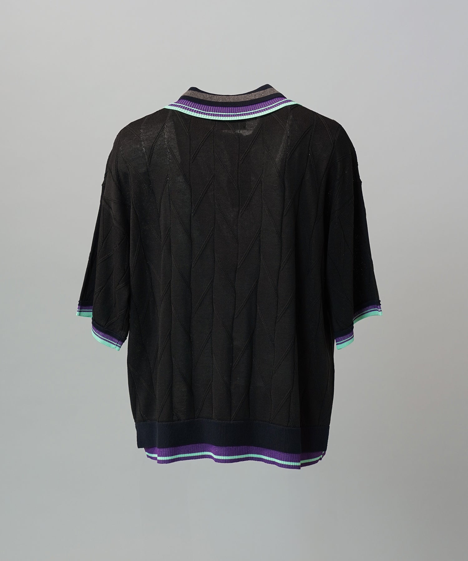 Cotton Bulky Acrylic Blend Prime-Over Gradation Dyeing Knit