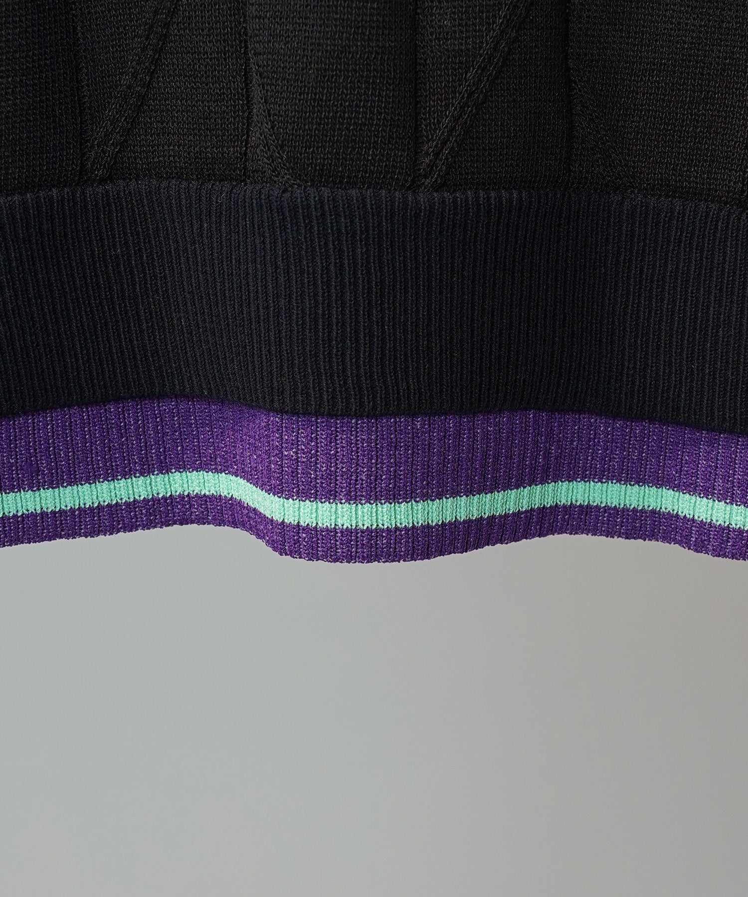 Cotton Bulky Acrylic Blend Prime-Over Gradation Dyeing Knit
