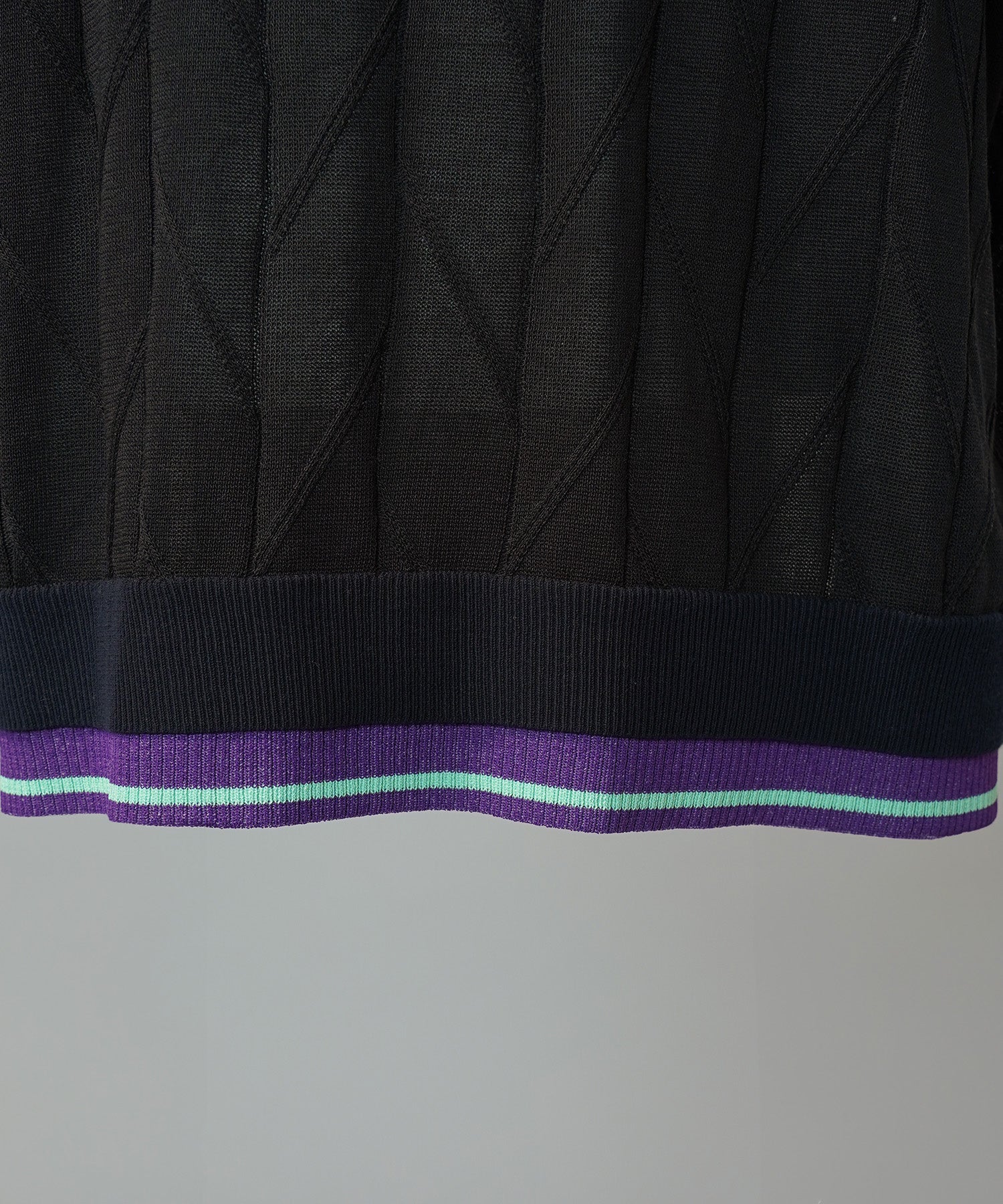 Cotton Bulky Acrylic Blend Prime-Over Gradation Dyeing Knit