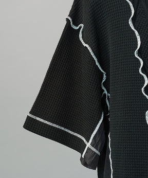 Cotton Bulky Acrylic Blend Prime-Over Gradation Dyeing Knit