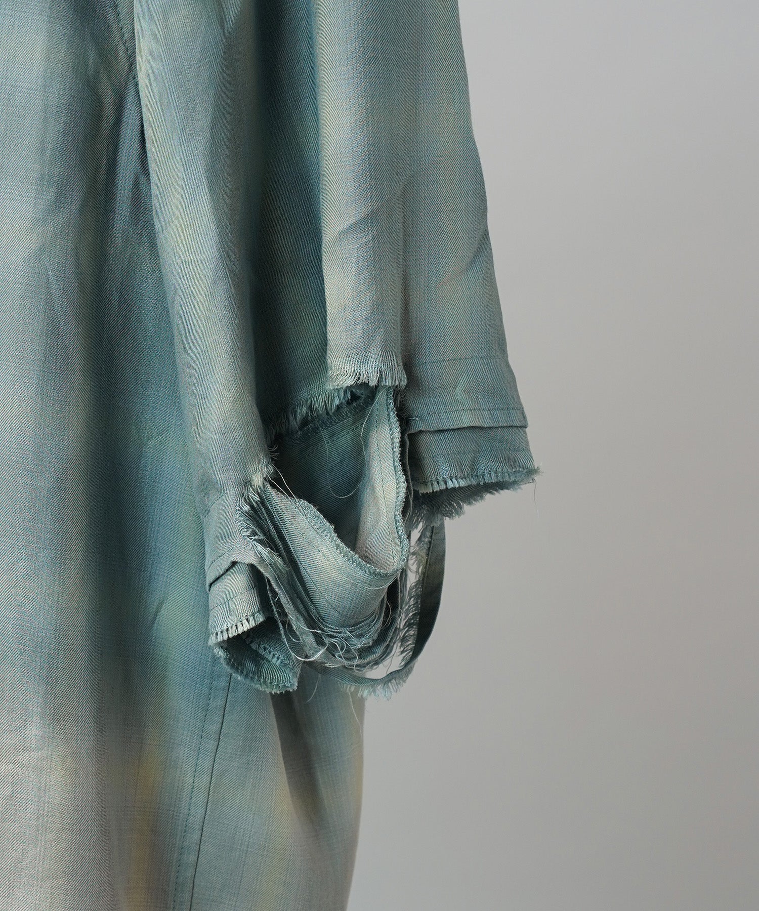 [26SS PRE-ORDER] Destroy Damage Prime-Over Ombre Check Short Sleeve Shirt