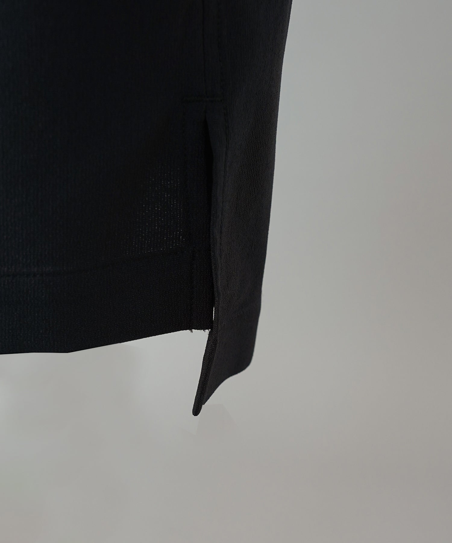 Layering MA-1 Docking Prime-Over Open Collar Short Sleeve Shirt