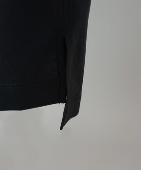 Layering MA-1 Docking Prime-Over Open Collar Short Sleeve Shirt