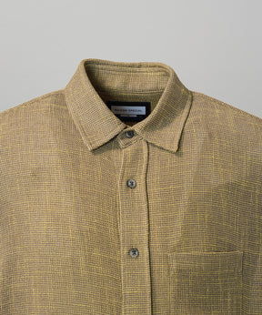 Dry KARAMI Mesh Prime-Over Asymmetric Shirred Shirt