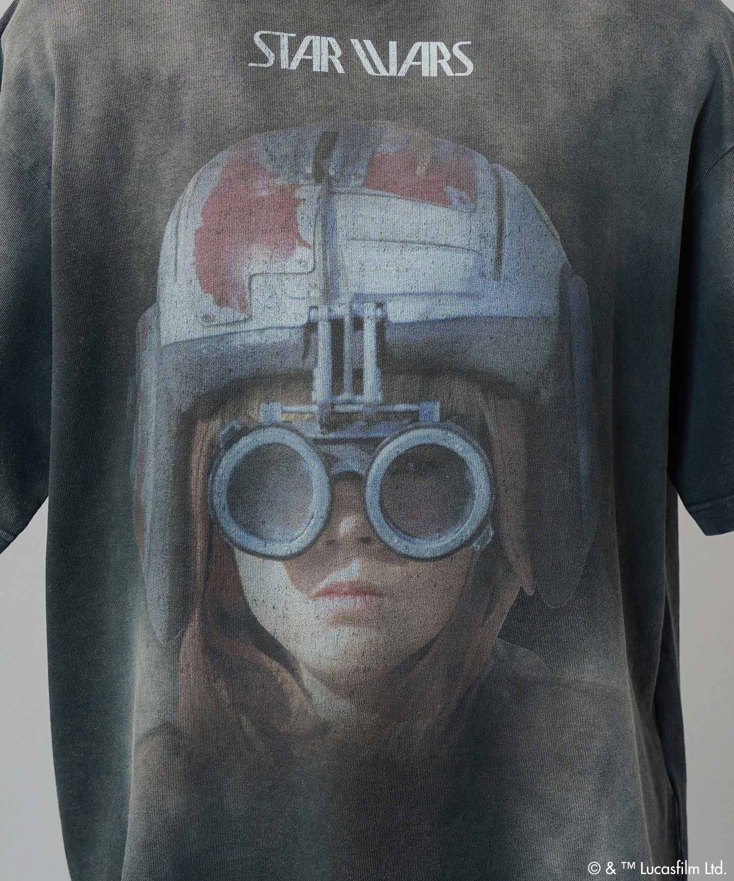 【PRE-ORDER】【MOVIE SERIES】「STAR WARS」Graphic Print Prime-Over Crew Neck T-Shirt