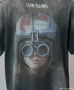 【PRE-ORDER】【MOVIE SERIES】「STAR WARS」Graphic Print Prime-Over Crew Neck T-Shirt
