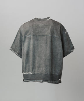 [26SS PRE-ORDER] Over-Dye Embroidery Short-sleeved T-shirt