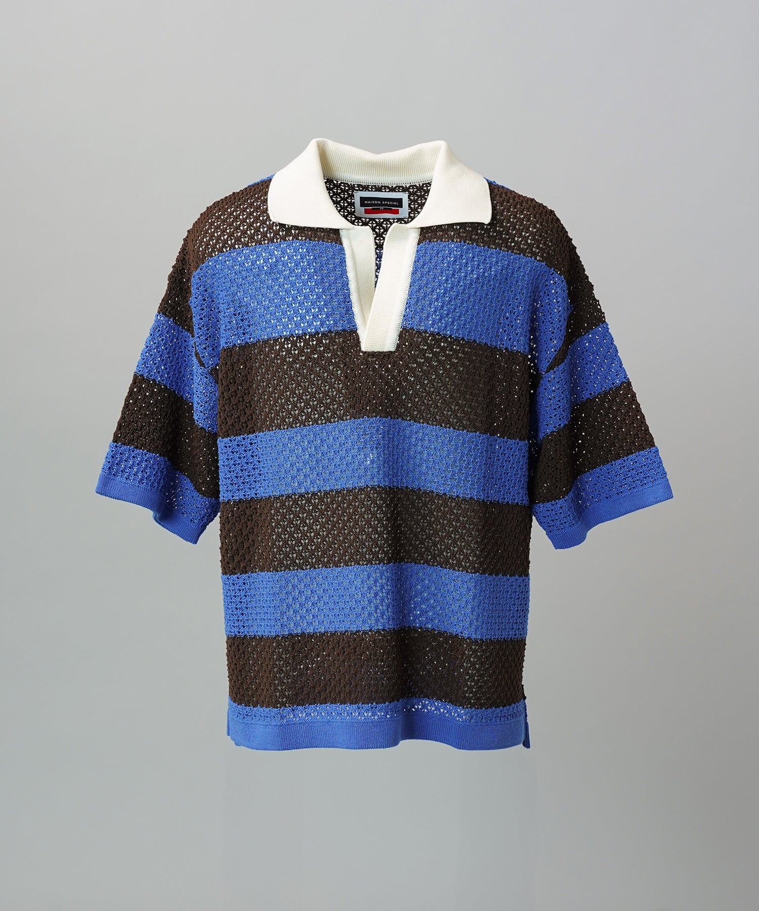 00s a.p.c border polo l/s ボーダー ニット ポロシャツ 長袖ボーダーポロシャツ｜HOMME ｜A.P.C. | アーペーセー日本公式
