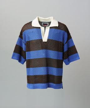 Cotton Bulky Acrylic Blend Prime-Over Gradation Dyeing Knit