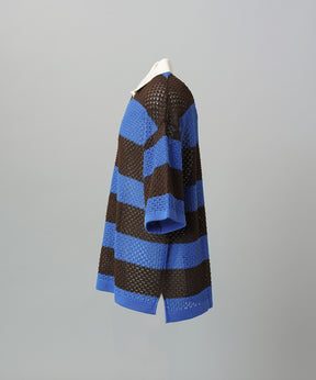 Cotton Bulky Acrylic Blend Prime-Over Gradation Dyeing Knit