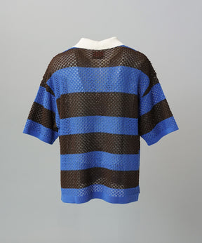 Cotton Bulky Acrylic Blend Prime-Over Gradation Dyeing Knit