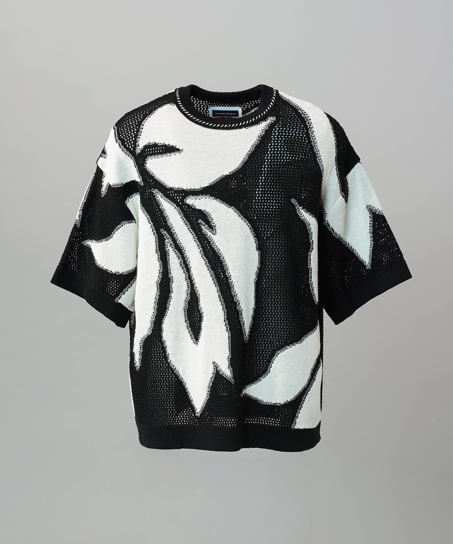 Cotton Bulky Acrylic Blend Prime-Over Gradation Dyeing Knit