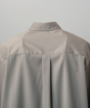 NISHIKAWA KEORI Wool Mix Prime-Over Short Sleeve Shirt