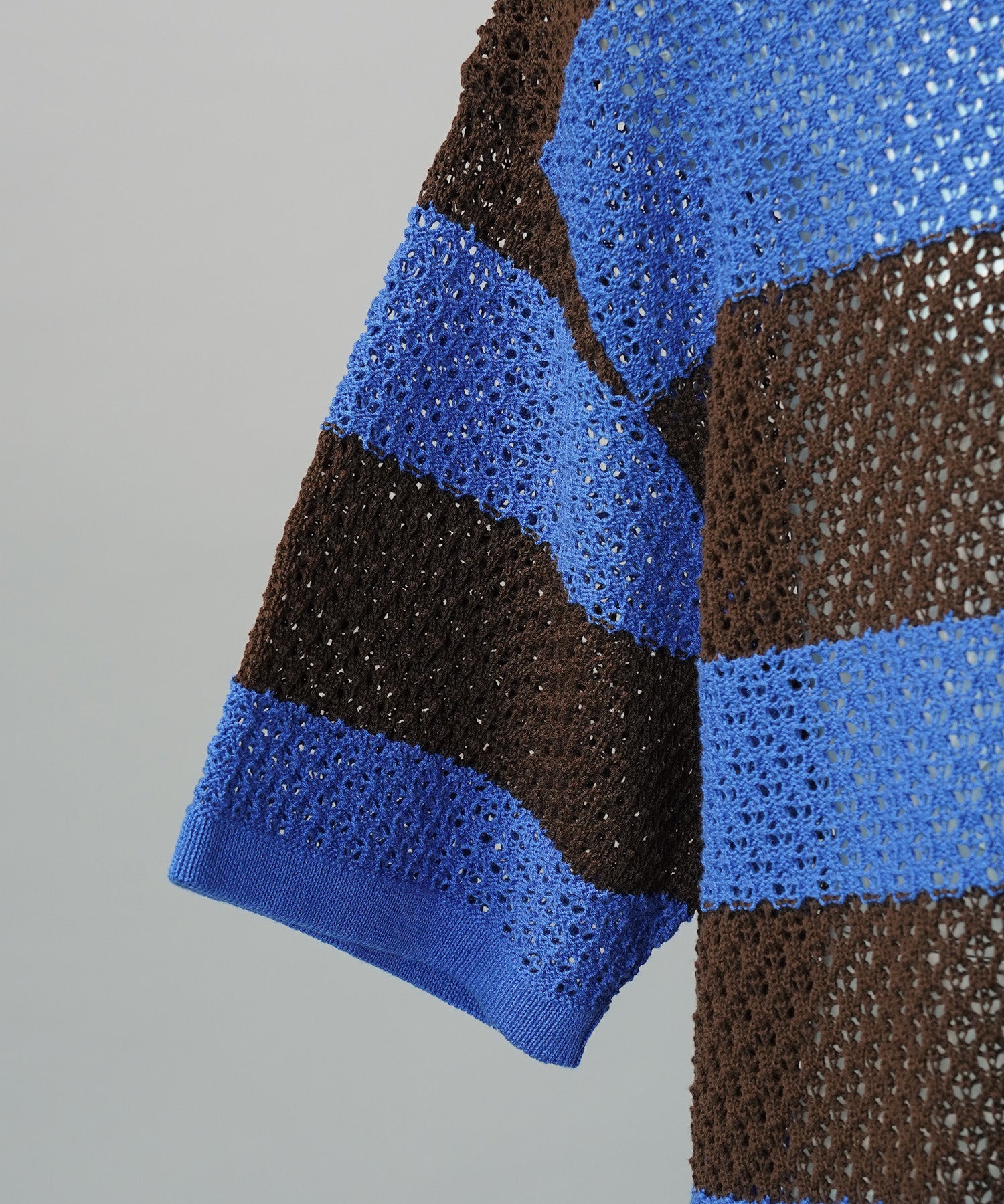Cotton Bulky Acrylic Blend Prime-Over Gradation Dyeing Knit