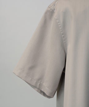 NISHIKAWA KEORI Wool Mix Prime-Over Short Sleeve Shirt