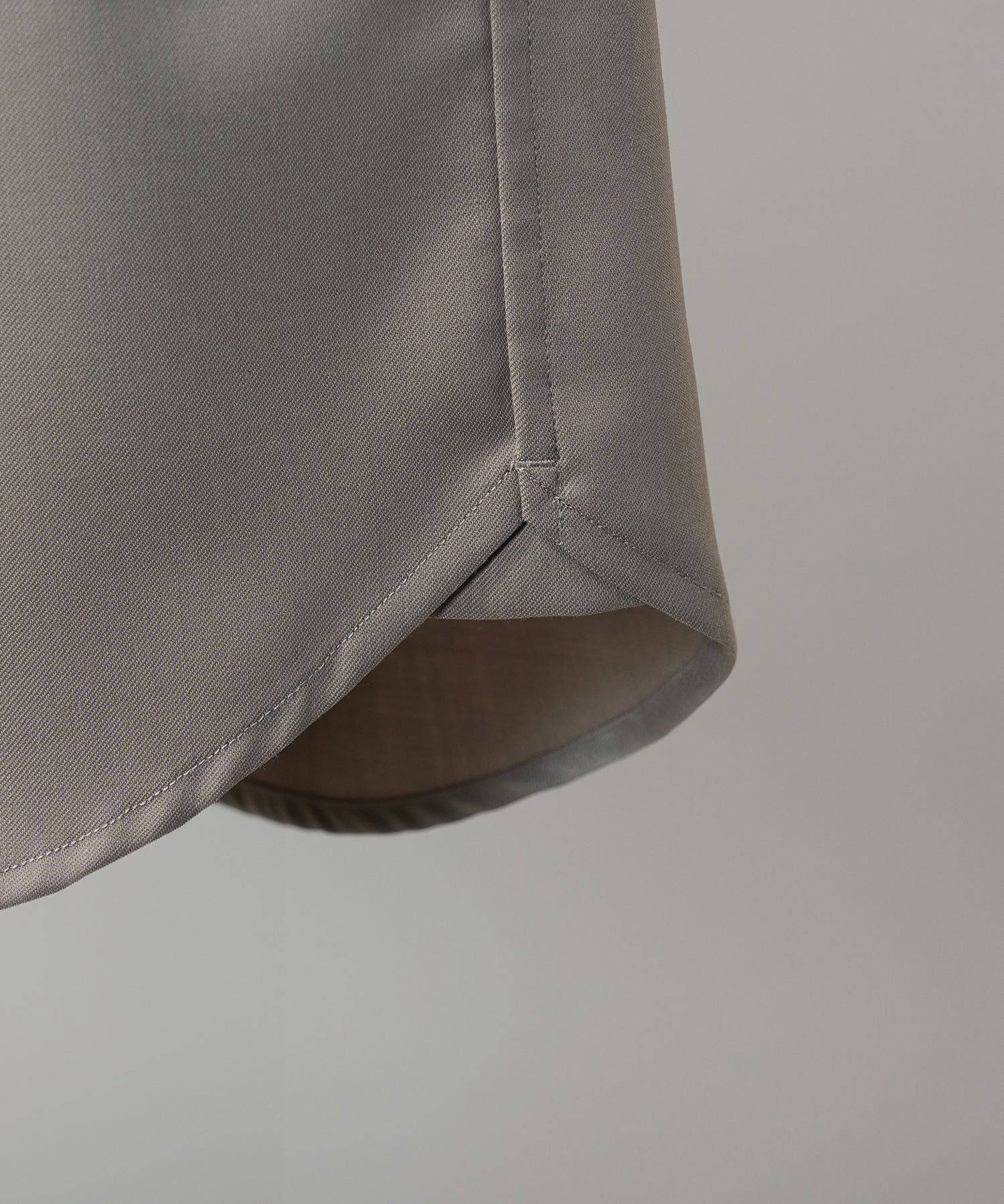 NISHIKAWA KEORI Wool Mix Prime-Over Short Sleeve Shirt
