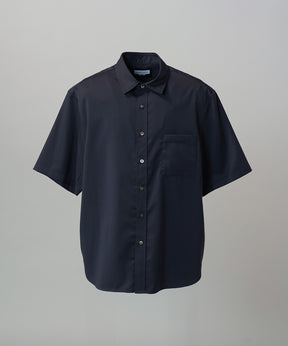 NISHIKAWA KEORI Wool Mix Prime-Over Short Sleeve Shirt