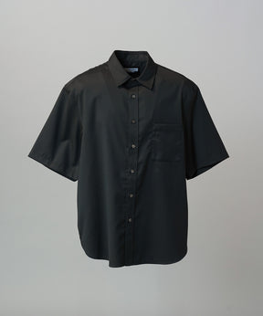 NISHIKAWA KEORI Wool Mix Prime-Over Short Sleeve Shirt