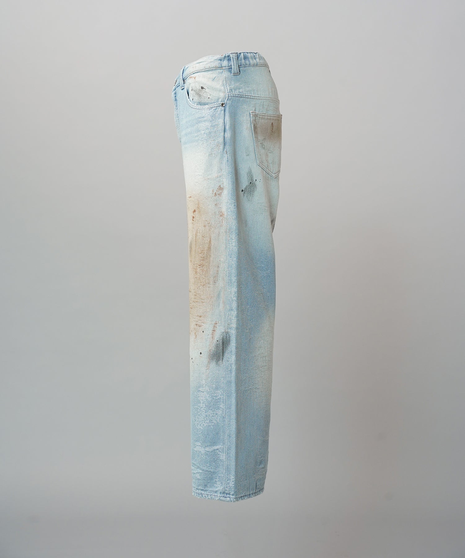 【26SS PRE-ORDER】Linen Mix Slab Side Big Pocket Prime-Wide Pants