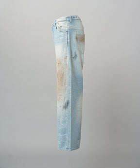 【26SS PRE-ORDER】Linen Mix Slab Side Big Pocket Prime-Wide Pants