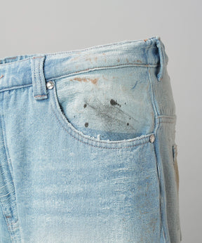 【26SS PRE-ORDER】Linen Mix Slab Side Big Pocket Prime-Wide Pants