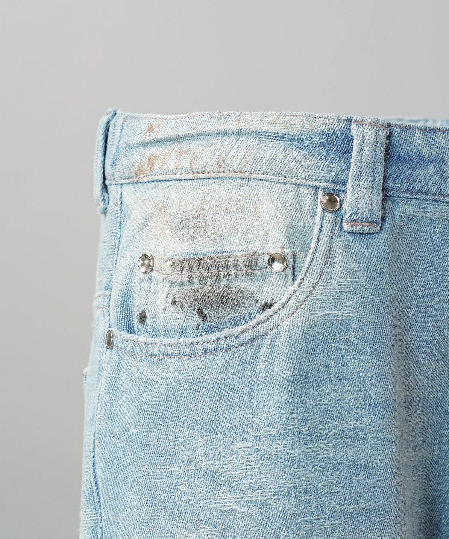 【26SS PRE-ORDER】Linen Mix Slab Side Big Pocket Prime-Wide Pants