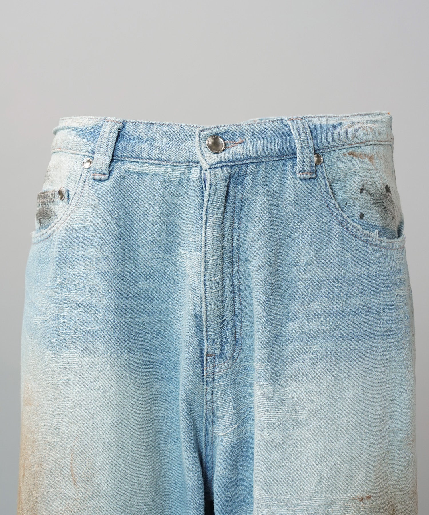 【26SS PRE-ORDER】Linen Mix Slab Side Big Pocket Prime-Wide Pants