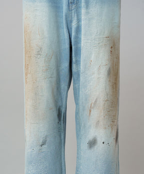 【26SS PRE-ORDER】Linen Mix Slab Side Big Pocket Prime-Wide Pants