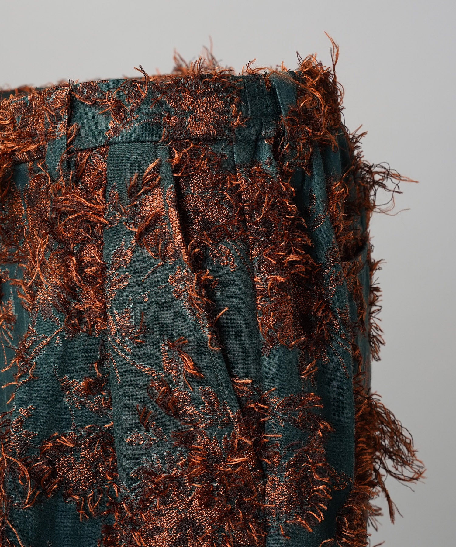 【26SS PRE-ORDER】Linen Mix Slab Side Big Pocket Prime-Wide Pants