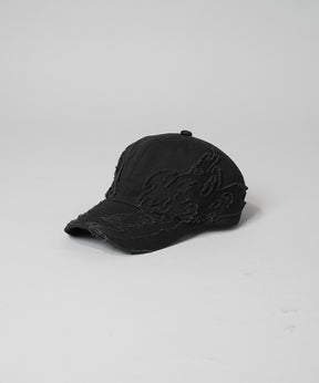 Motif Damaged Tribal Pattern 6P Cap
