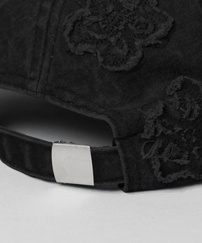 【PRE-ORDER】Motif Damaged Flower Pattern 6P Cap