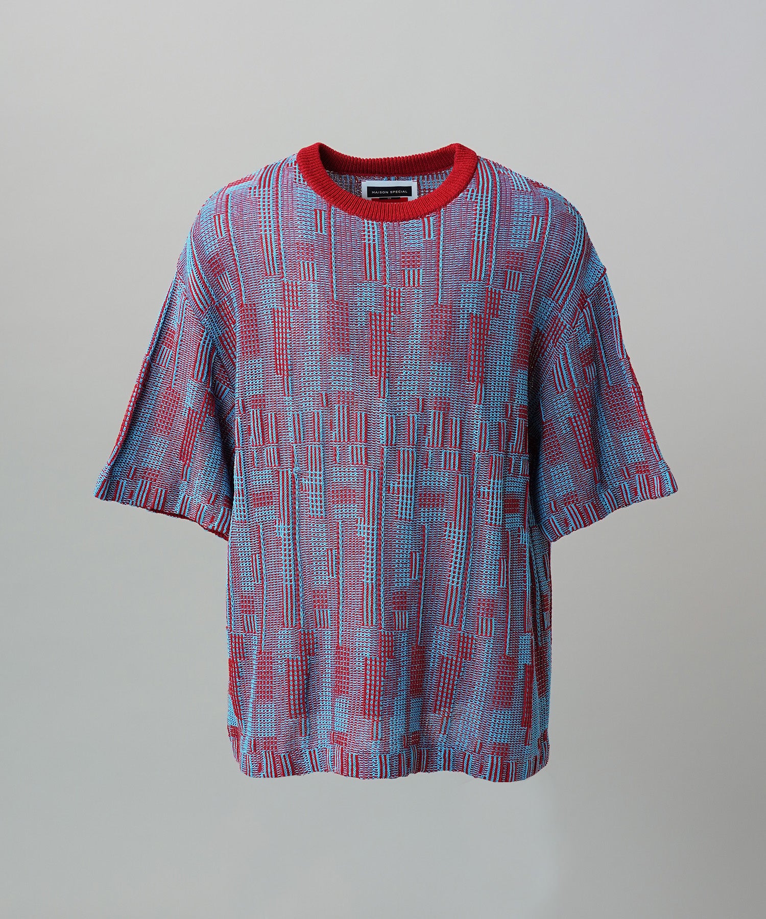 Cotton Bulky Acrylic Blend Prime-Over Gradation Dyeing Knit