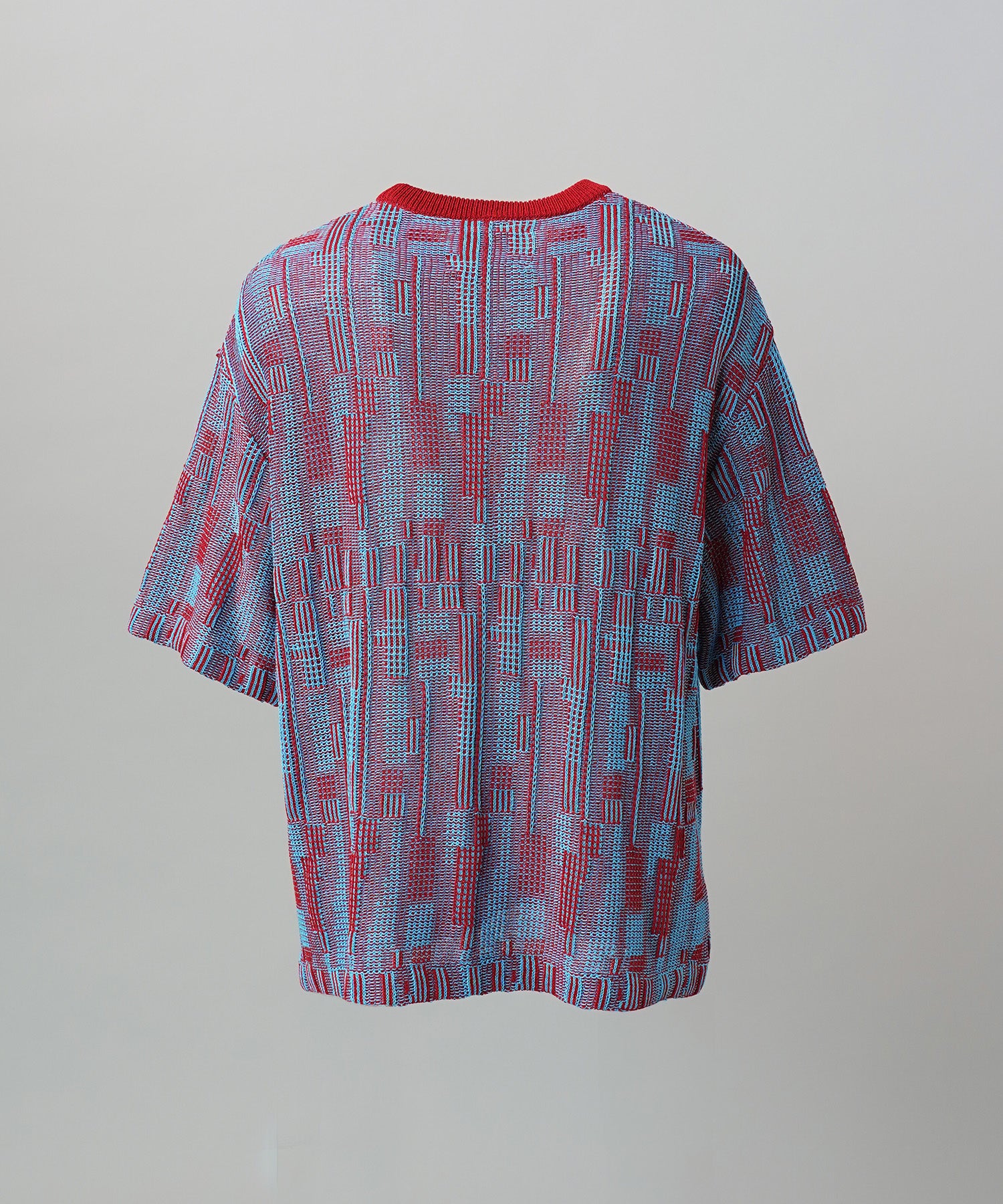Cotton Bulky Acrylic Blend Prime-Over Gradation Dyeing Knit