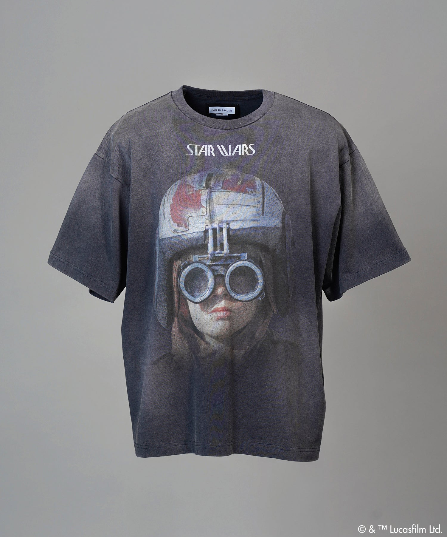 【PRE-ORDER】【MOVIE SERIES】「STAR WARS」Graphic Print Prime-Over Crew Neck T-Shirt