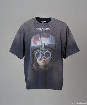 【PRE-ORDER】【MOVIE SERIES】「STAR WARS」Graphic Print Prime-Over Crew Neck T-Shirt