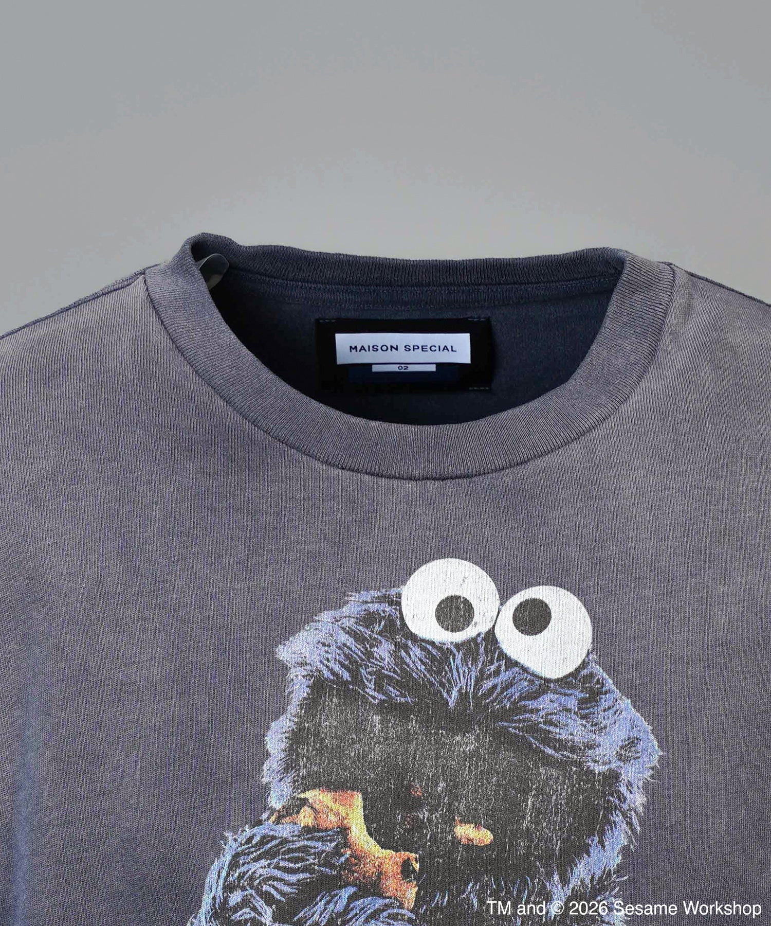 【PRE-ORDER】【MOVIE SERIES】「SESAME STREET」- Got Cookie - Prime-Over Crew Neck Short Sleeve T-Shirt
