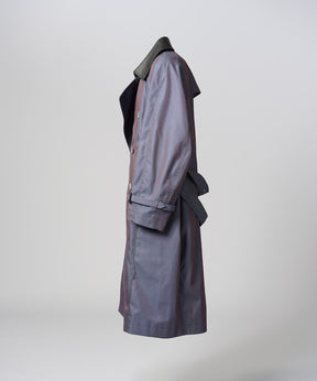 Different Materials Layering Prime-Over Trucker Jacket