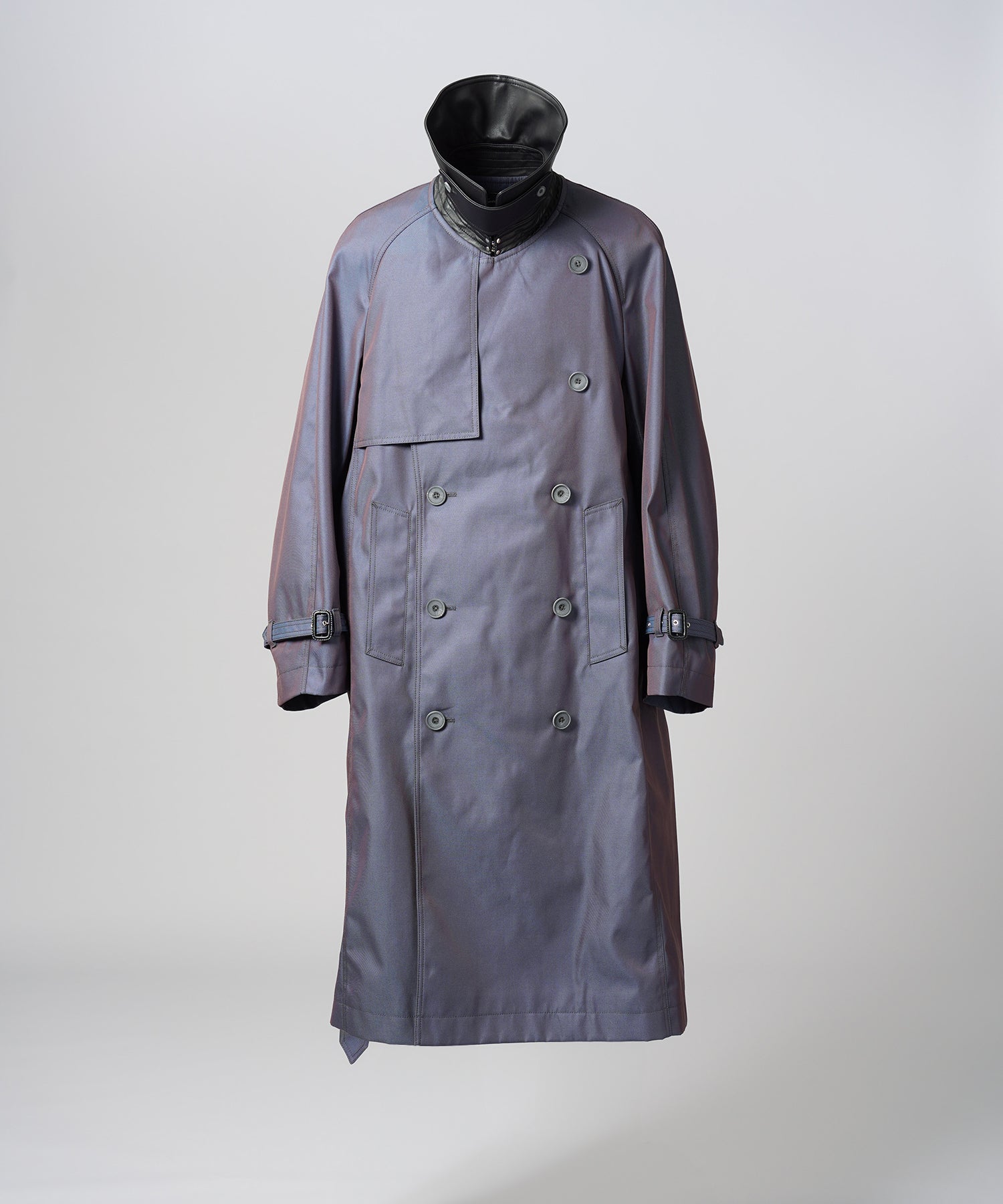 Different Materials Layering Prime-Over Trucker Jacket