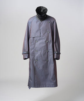 Different Materials Layering Prime-Over Trucker Jacket