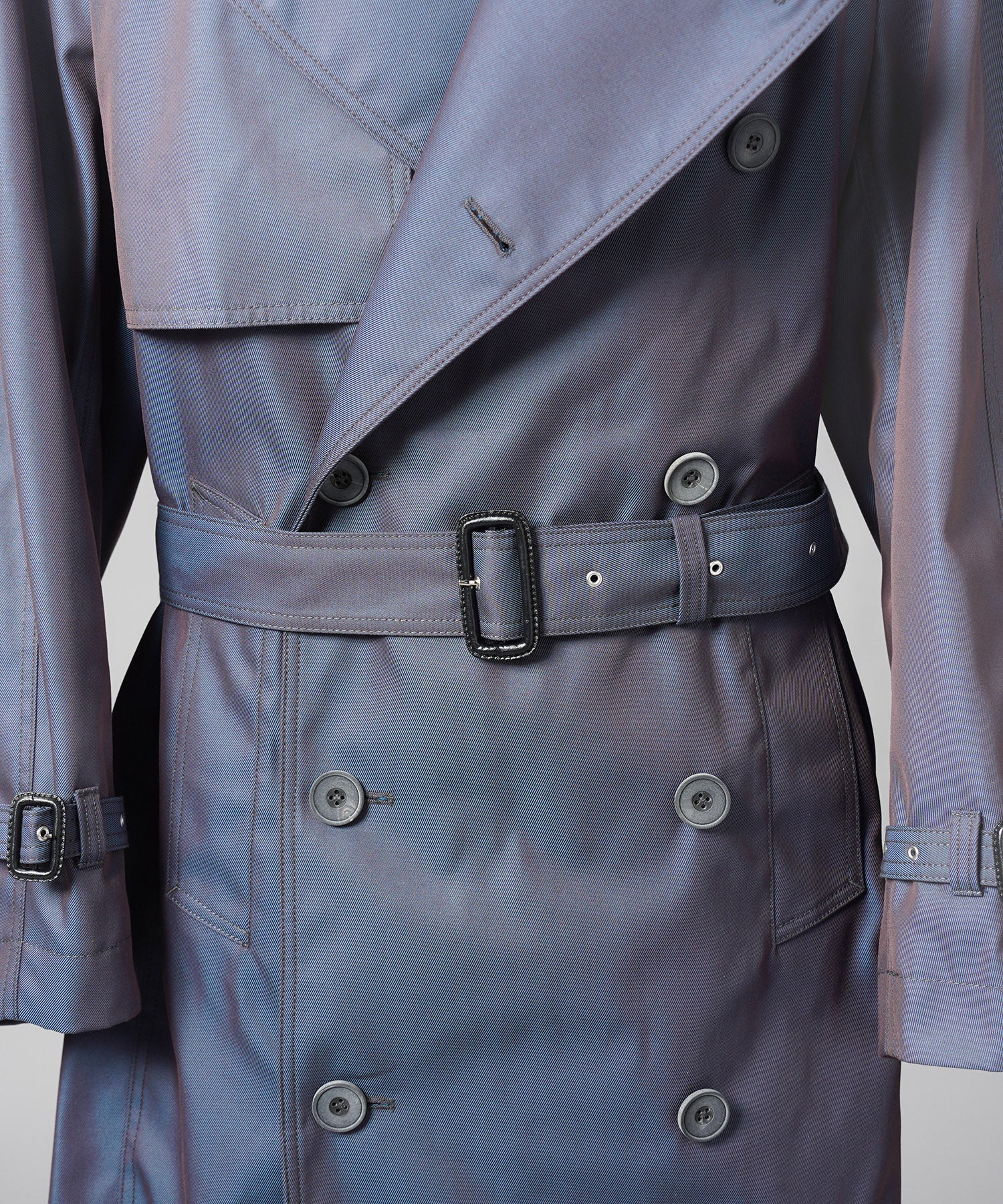 Different Materials Layering Prime-Over Trucker Jacket