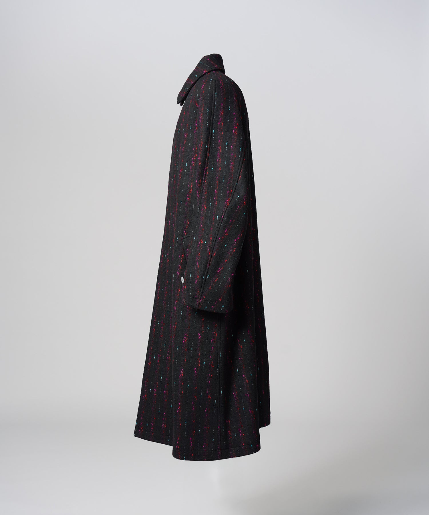 【26AW PRE-ORDER】【Italian Dead Stock Fabric】プライムオーバーステンカラーコート