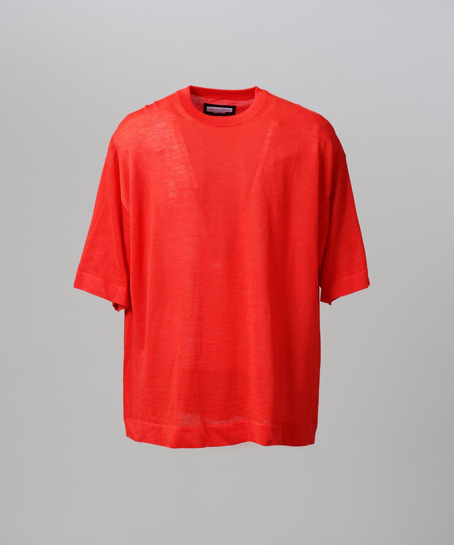 【26SS PRE-ORDER】Ramie-SOLOTEX Prime-Over Crewneck Short Sleeve Knit T-shirt