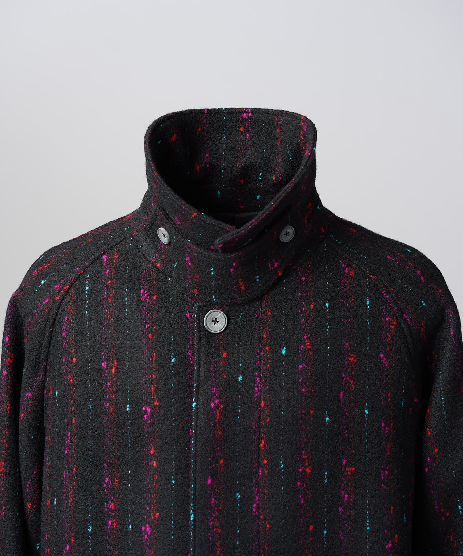 【26AW PRE-ORDER】【Italian Dead Stock Fabric】プライムオーバーステンカラーコート