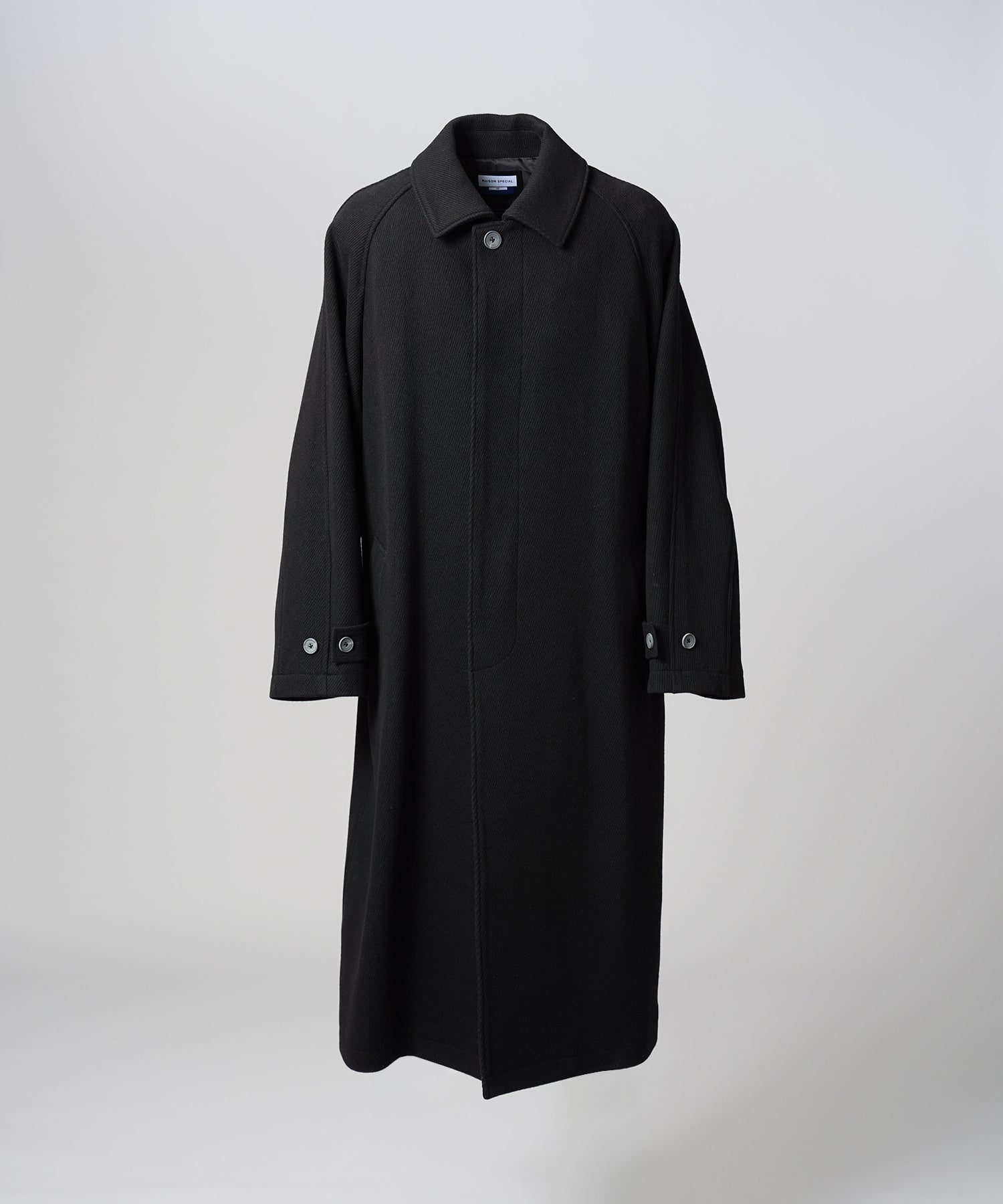 【26AW PRE-ORDER】【Italian Dead Stock Fabric】プライムオーバーステンカラーコート